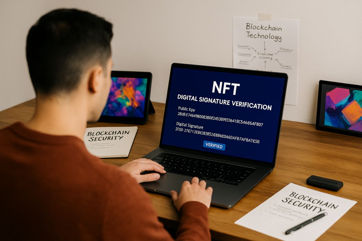 NFT digital signatures